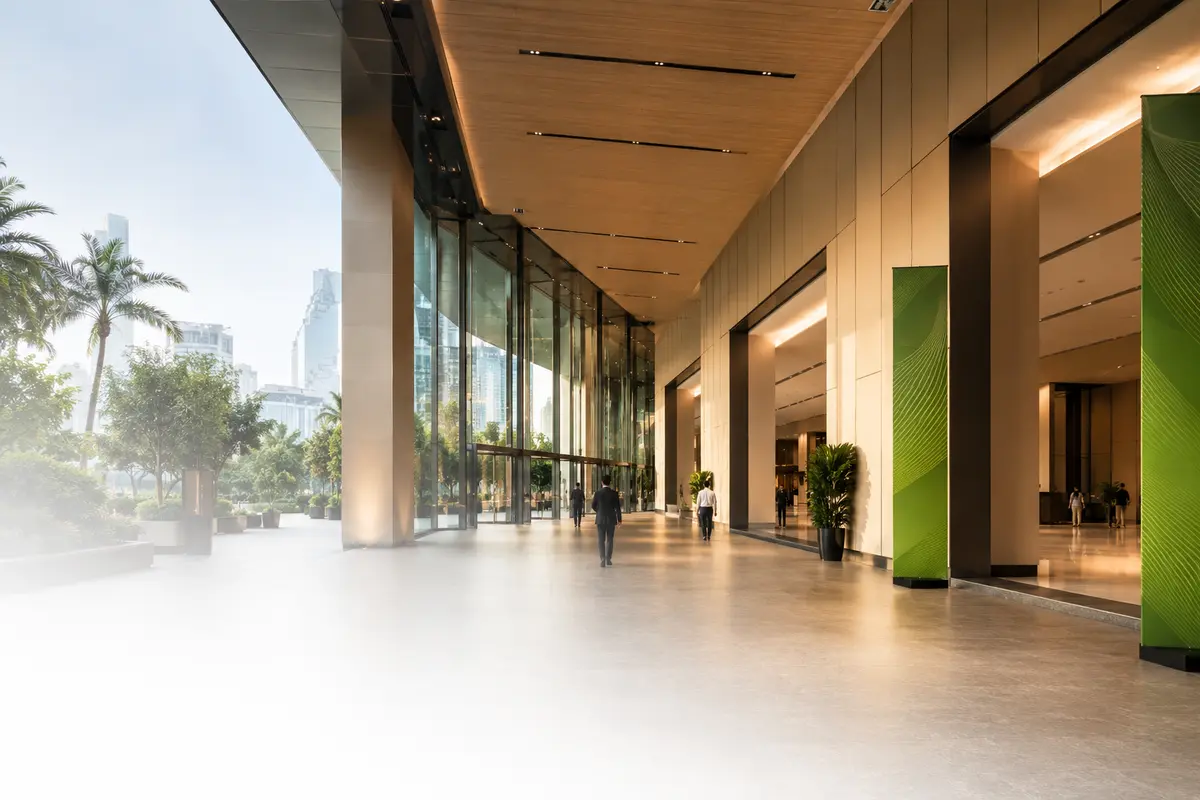 สถานที่จัดงานสำหรับประชาสัมพันธ์กิจกรรมผ่าน SMS